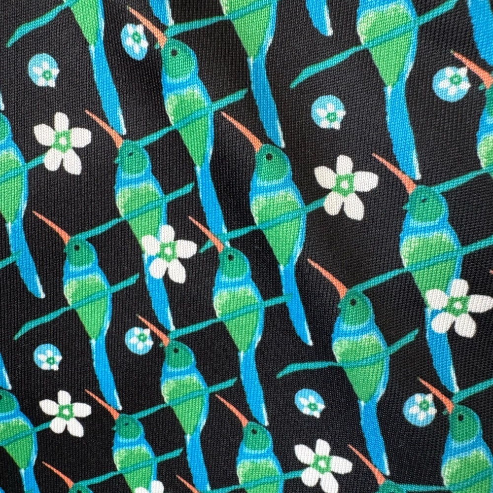 Callaway Black and blue Tropical Print Mini Skort - Picture 4 of 4
